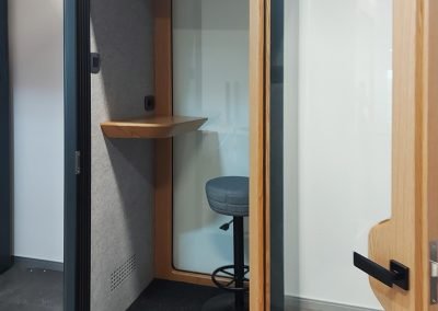 Cabinas acusticas modulares para espacios abiertos empresas